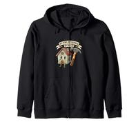 My Home My Hammer My Rules Funny Homeowner Handyman Design Sudadera con Capucha