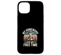 My Homework Ate My Free Time Luchas de los Estudiantes |- Carcasa para iPhone 15 Plus