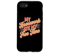 My Homework Ate My Free Time Luchas de los estudiantes - Carcasa para iPhone SE (2020) / 7 / 8