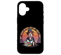 My Homework Ate My Free Time Student Struggles |----- Carcasa para iPhone 16