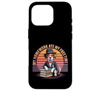 My Homework Ate My Free Time Student Struggles |----- Carcasa para iPhone 16 Pro