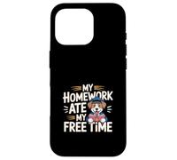 My Homework Ate My Free Time Student Struggles ------- Carcasa para iPhone 16 Pro