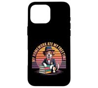 My Homework Ate My Free Time Student Struggles |----- Carcasa para iPhone 16 Pro Max