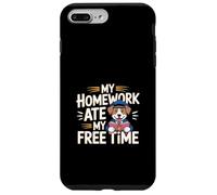 My Homework Ate My Free Time Student Struggles ------- Carcasa para iPhone 7 Plus/8 Plus