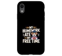 My Homework Ate My Free Time Student Struggles ------- Carcasa para iPhone XR