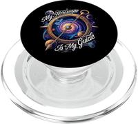 My Horoscope Is My Guide Celestial Astrology Galaxy Compass PopSockets PopGrip para MagSafe