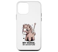 My Horse My Adventure, Lindo Jinete de Ponis para niños Carcasa para iPhone 12 Mini