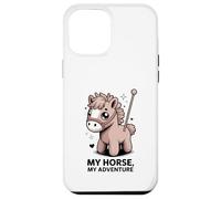 My Horse My Adventure, Lindo Jinete de Ponis para niños Carcasa para iPhone 12 Pro MAX