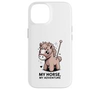 My Horse My Adventure, Lindo Jinete de Ponis para niños Carcasa para iPhone 14