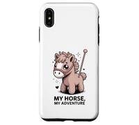 My Horse My Adventure, Lindo Jinete de Ponis para niños Carcasa para iPhone XS MAX