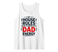 MY House Rules Dad Energy Camiseta sin Mangas