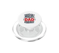 MY House Rules Dad Energy PopSockets PopGrip para MagSafe