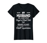 My Husband Is My Favorite Child Funny Marriage Novelty Camiseta