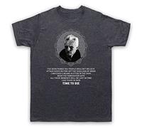 My Icon Art and Clothing Blade Run Time to Die Roy Batty Tears in Rain Monologue Sci Fi - Camiseta para hombre, Pizarra vintage., XL