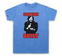 My Icon Art and Clothing Boosh Howard Moon Cornish Guilt Comedy - Camiseta para hombre, azul vintage, L