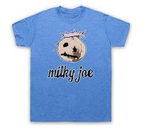 My Icon Art and Clothing Boosh Milky Joe Coconut Surreal Comedy TV - Camiseta para hombre, azul vintage, XL