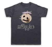 My Icon Art and Clothing Boosh Milky Joe Coconut Surreal Comedy TV - Camiseta para hombre, Pizarra vintage., L