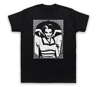 My Icon Art and Clothing - Camiseta para hombre con diseño de Lily Munster, estilo gótico, retro, comedia, terror, Negro, L