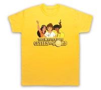 My Icon Art and Clothing Cities of Gold The Mysterious Retro Cartoon - Camiseta para hombre, amarillo, M