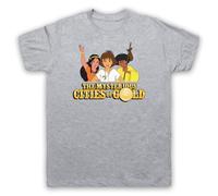 My Icon Art and Clothing Cities of Gold The Mysterious Retro Cartoon - Camiseta para hombre, gris, S