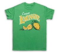 My Icon Art and Clothing Corsicana Lemonade Retro Indie Rock - Camiseta para hombre, verde, L