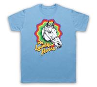 My Icon Art and Clothing Father Ted My Lovely Horse Funny Comedy - Camiseta para hombre, azul celeste, S