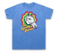 My Icon Art and Clothing Father Ted My Lovely Horse Funny Comedy - Camiseta para hombre, azul vintage, L