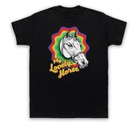 My Icon Art and Clothing Father Ted My Lovely Horse Funny Comedy - Camiseta para hombre, Negro, S