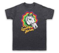 My Icon Art and Clothing Father Ted My Lovely Horse Funny Comedy - Camiseta para hombre, Pizarra vintage., L