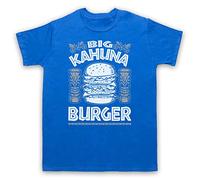 My Icon Art and Clothing Fiction Big Kahuna Burger Quentin Pulp Film - Camiseta para hombre, azul real, 5XL
