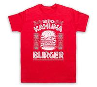 My Icon Art and Clothing Fiction Big Kahuna Burger Quentin Pulp Film - Camiseta para hombre, rosso, XXL