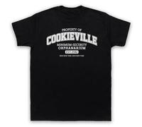 My Icon Art and Clothing Future Cartoon Cookieville Minimum Security Orphanarium - Camiseta para hombre, Negro, 3XL