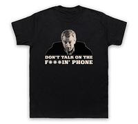 My Icon Art and Clothing Good Gangster Film Don't Talk On The Phone Mafia Fellas - Camiseta para hombre, Negro, 4XL