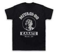 My Icon Art and Clothing Karate Mr Miyagi Do Logo Dojo Logo Retro Martial Arts Film Camiseta para hombre, Negro, 3XL