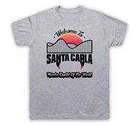 My Icon Art and Clothing Lost Vampire Santa Carla Murder Capital of The World Missing Boys - Camiseta para hombre, gris, L