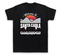 My Icon Art and Clothing Lost Vampire Santa Carla Murder Capital of The World Missing Boys - Camiseta para hombre, Negro, L