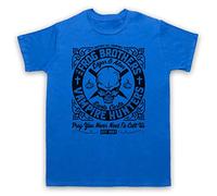 My Icon Art and Clothing Lost Vampire The Frog Brothers Edgar & Alan - Camiseta para hombre, azul real, 5XL