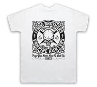 My Icon Art and Clothing Lost Vampire The Frog Brothers Edgar & Alan - Camiseta para hombre, blanco, 5XL