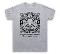 My Icon Art and Clothing Lost Vampire The Frog Brothers Edgar & Alan - Camiseta para hombre, gris, XXL