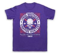 My Icon Art and Clothing Lost Vampire The Frog Brothers Edgar & Alan - Camiseta para hombre, Morado (, S