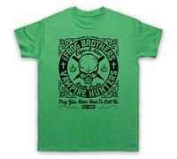 My Icon Art and Clothing Lost Vampire The Frog Brothers Edgar & Alan - Camiseta para hombre, verde, XXL