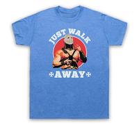 My Icon Art and Clothing Mad Lord Humungus Just Walk Away Max 2 - Camiseta para hombre, azul vintage, L
