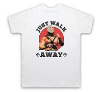 My Icon Art and Clothing Mad Lord Humungus Just Walk Away Max 2 - Camiseta para hombre, blanco, XXL