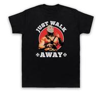 My Icon Art and Clothing Mad Lord Humungus Just Walk Away Max 2 - Camiseta para hombre, Negro, L