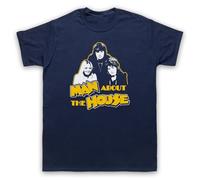 My Icon Art and Clothing Man About The House Retro Comedy - Camiseta para hombre, azul marino, 3XL