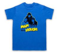 My Icon Art and Clothing Man About The House Retro Comedy - Camiseta para hombre, azul real, 5XL