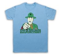 My Icon Art and Clothing Metal Sergeant What is Your Major Malfunction? Camiseta retro de guerra militar para hombre, azul celeste, M
