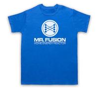 My Icon Art and Clothing Mr Fusion Home Energy Reactor the Future BTTF Back to - Camiseta para hombre, azul real, S