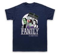 My Icon Art and Clothing Munsters Family is Everything Retro Sopra Mafia Parody Horror - Camiseta para hombre, azul marino, 5XL