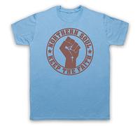 My Icon Art and Clothing Northern Soul Keep The Faith Dancing Music All Nighter - Camiseta para hombre, azul celeste, S